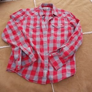Lucky Brand Plaid button up
